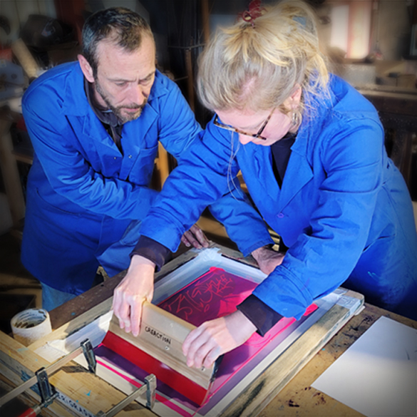 S'initier à la sérigraphie