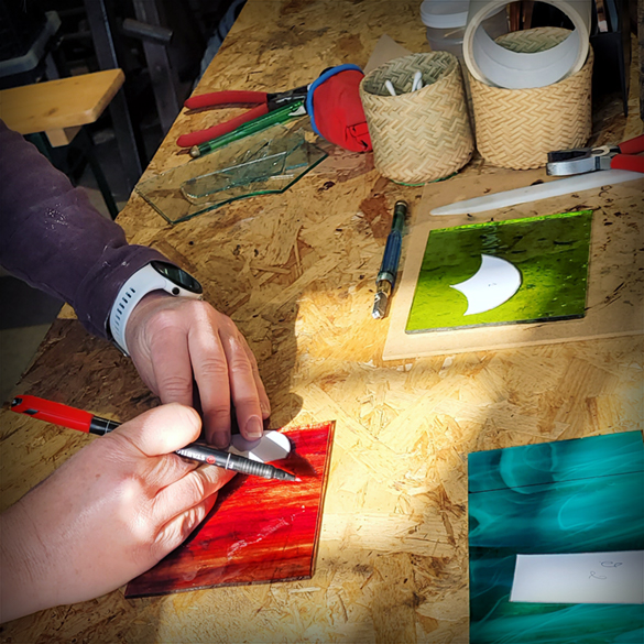 Atelier vitrail Tiffany