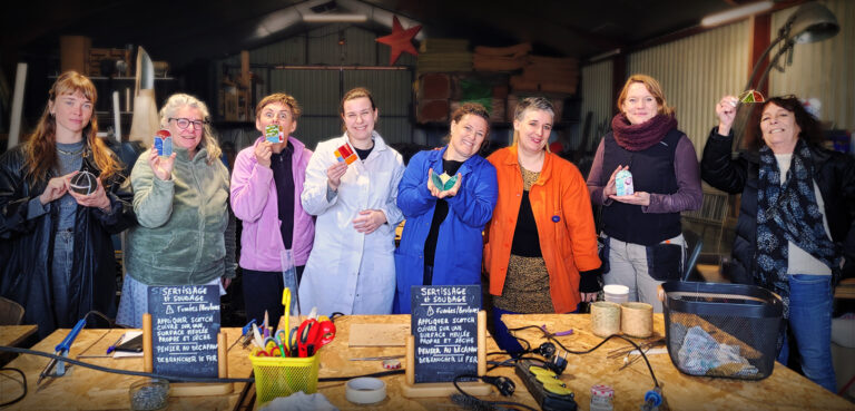 Atelier d'initiation vitrail Tiffany